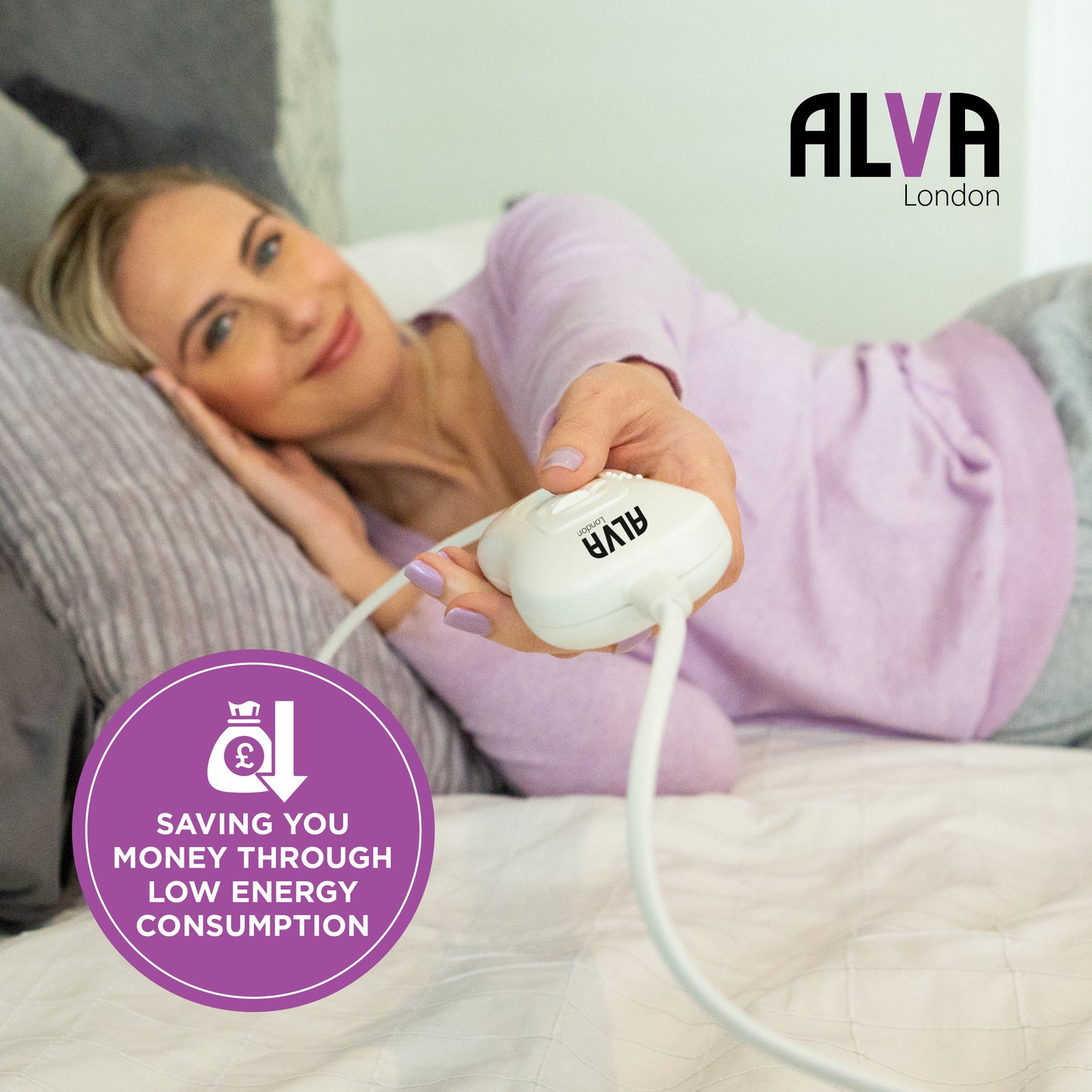 Electric Under Blanket - Single - Tie-Down - 60x120cm